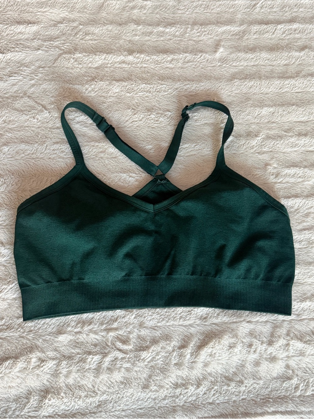 Gym Reaper Green Sports Bra